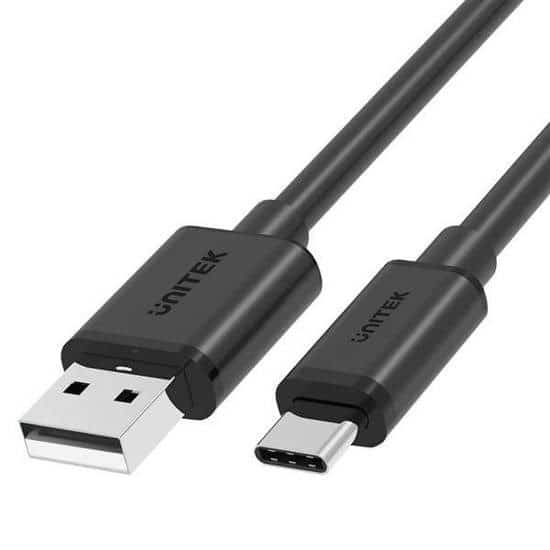 UNITEK KABEL USB-A 2.0 - USB-C, 1,5M