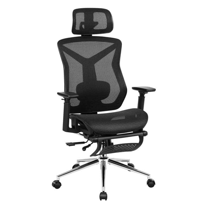 Fotel obrotowy Expert 5.7 Black - Miękkie siedzisko