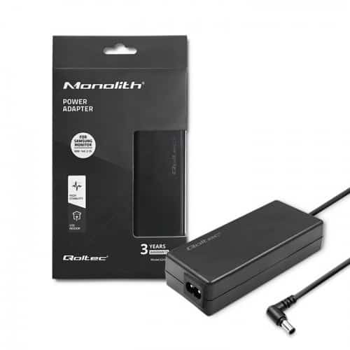 QOLTEC Zasilacz 30W 14V 2.1A Do Monitora Samsung