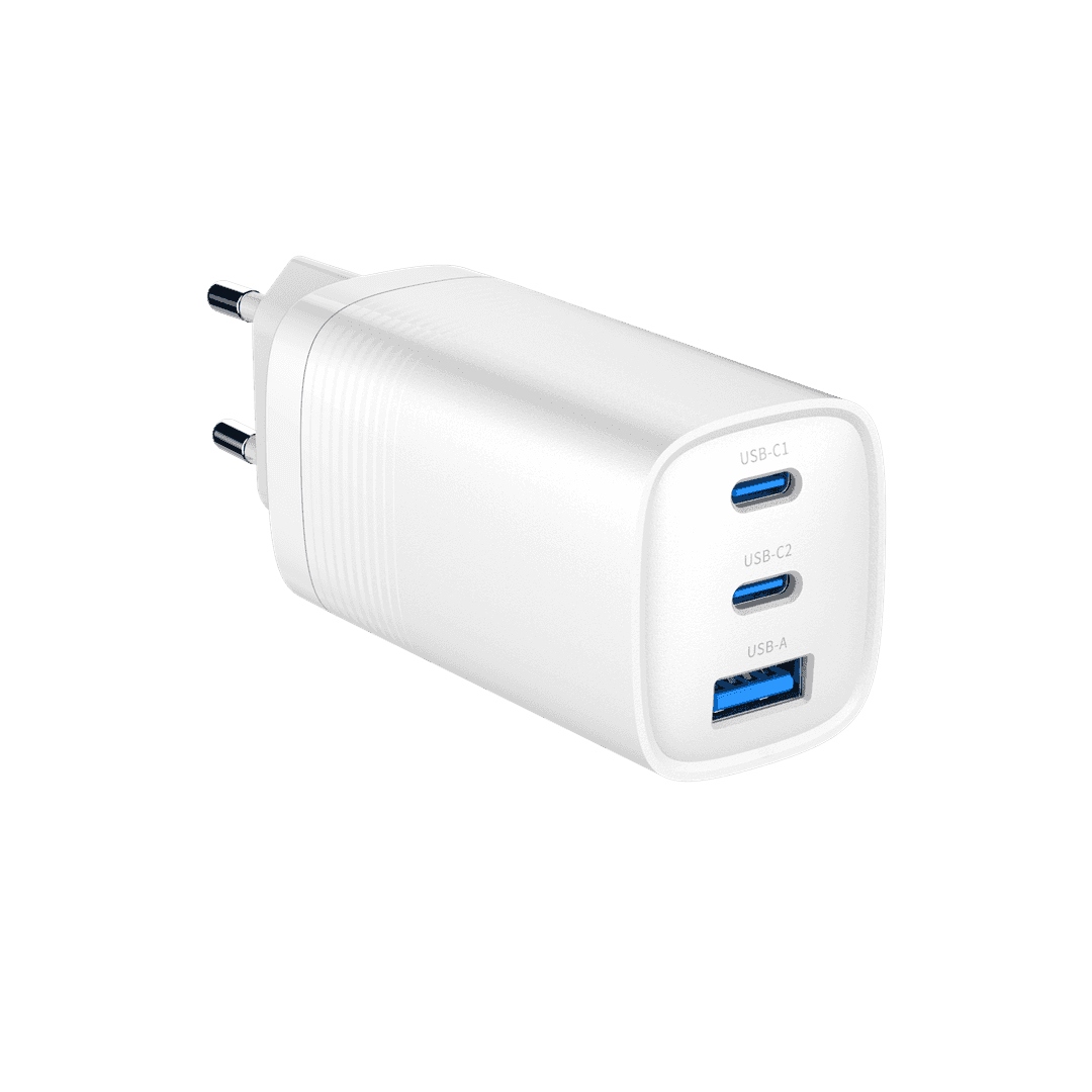 GEMBIRD SZYBKA ŁADOWARKA USB C 65 W Biała