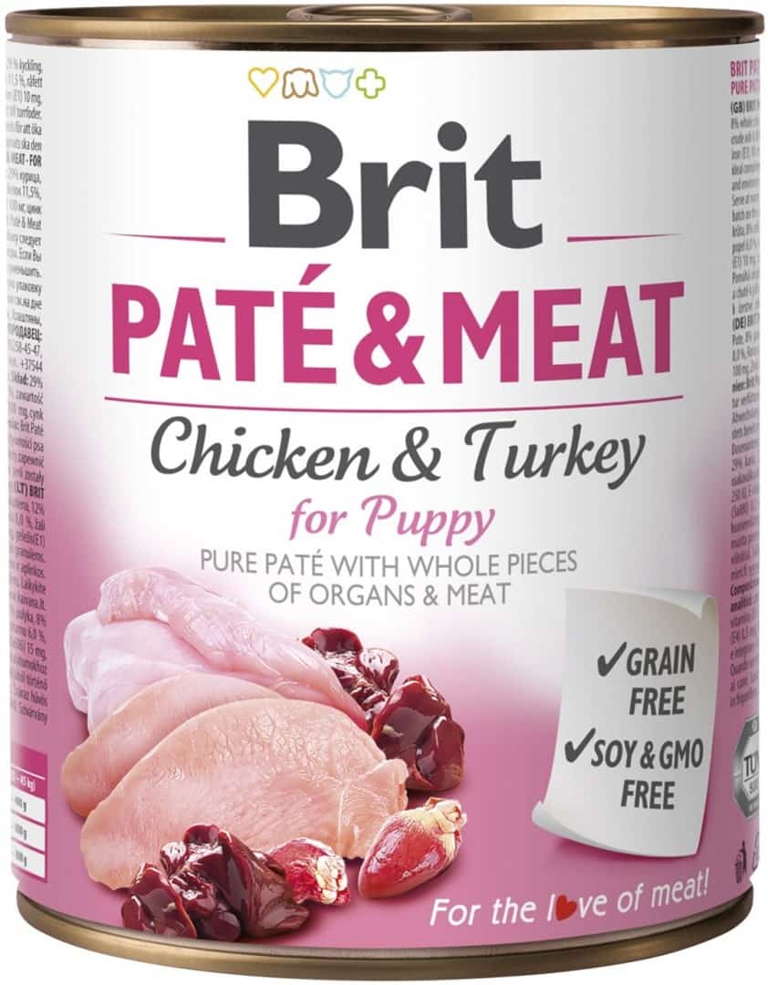 BRIT Patę & Meat z Kurczakiem - 800 g