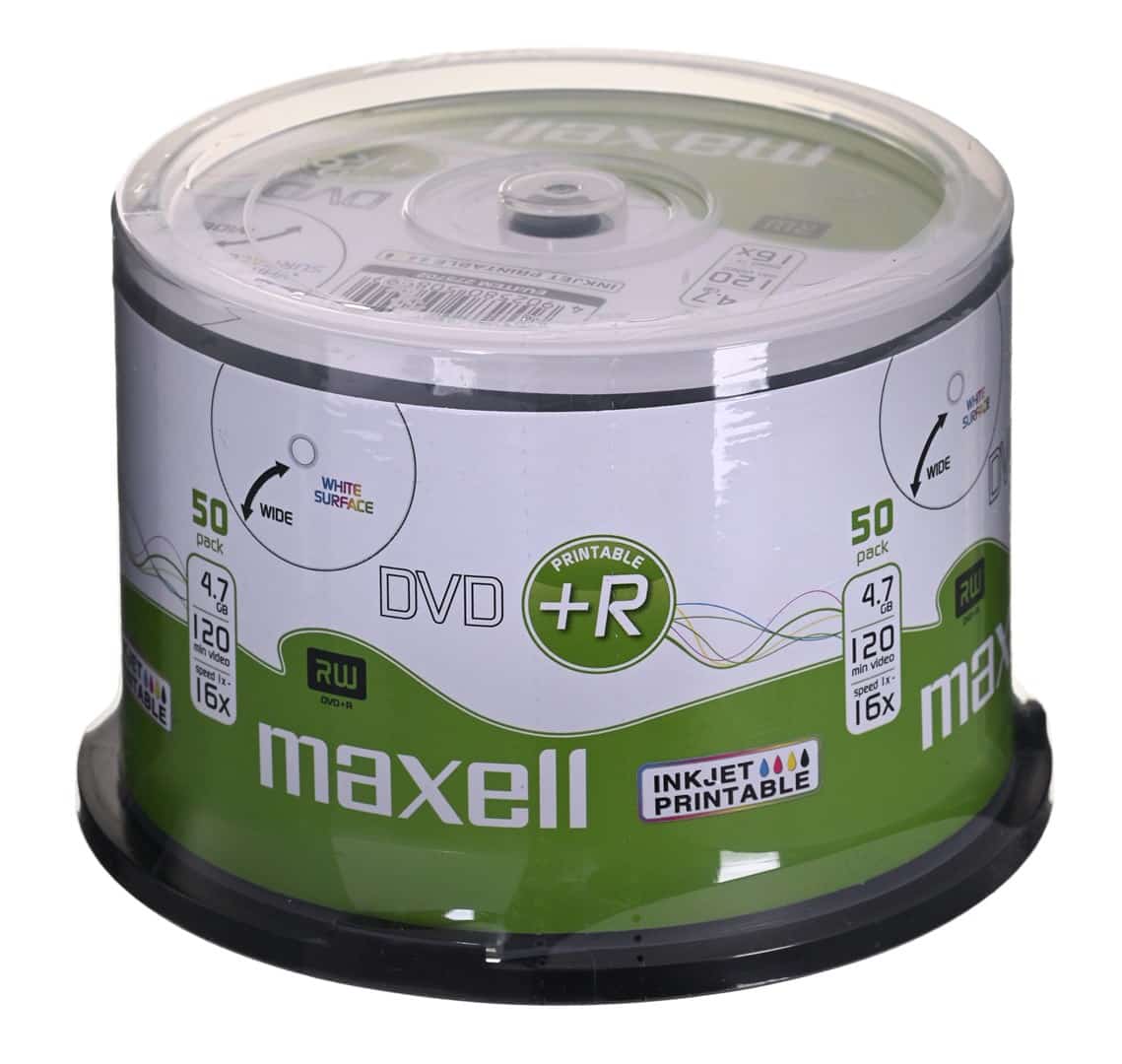 MAXELL Płyta DVD+R 4,7GB, 50 szt.