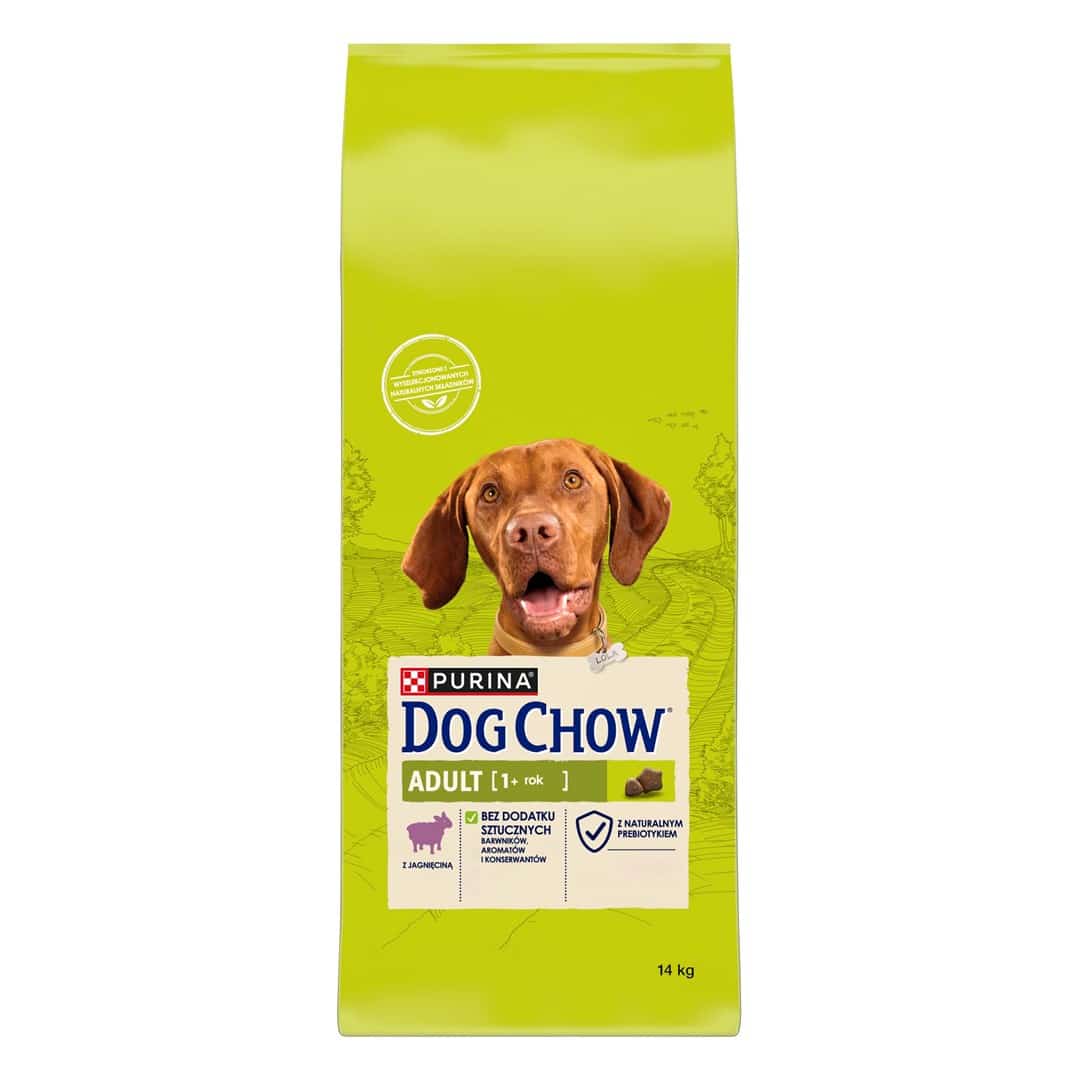 PURINA DOG CHOW Adult Jagnięcina - 14 kg