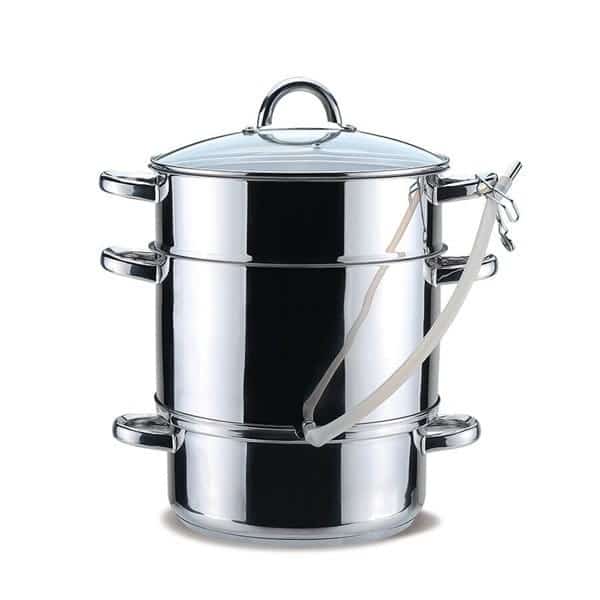 Sokownik MR-1030 MAESTRO - 8l Garnek na owoce, 8l Garnek do zbierania soku, 4,5l Garnek na wodę