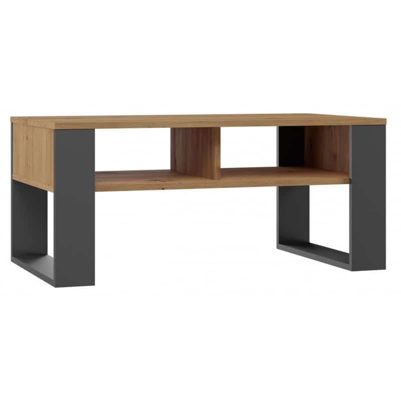 Stolik Kawowy Modern 2P Artisan Noga Antracyt