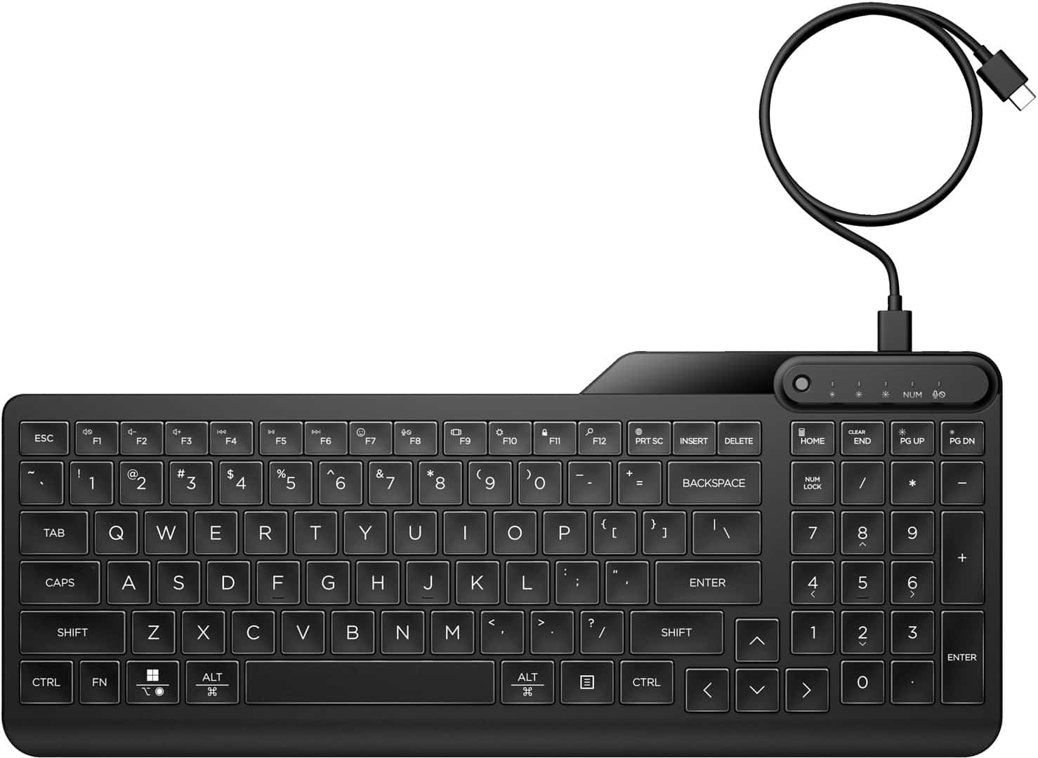 HP Klawiatura 405 Multi-Device podświetlana