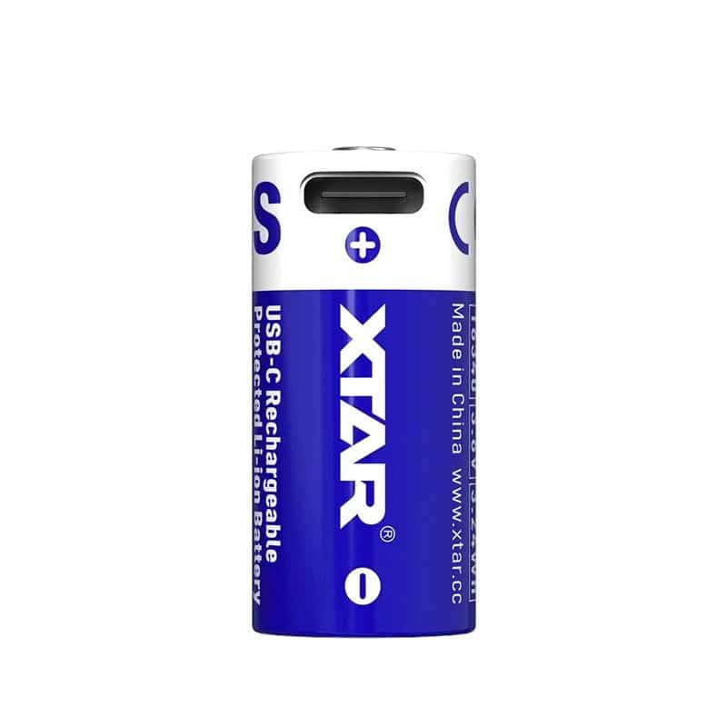 XTAR AKUMULATOR 16340/R-CR123 3,7V 900mAh USB-C