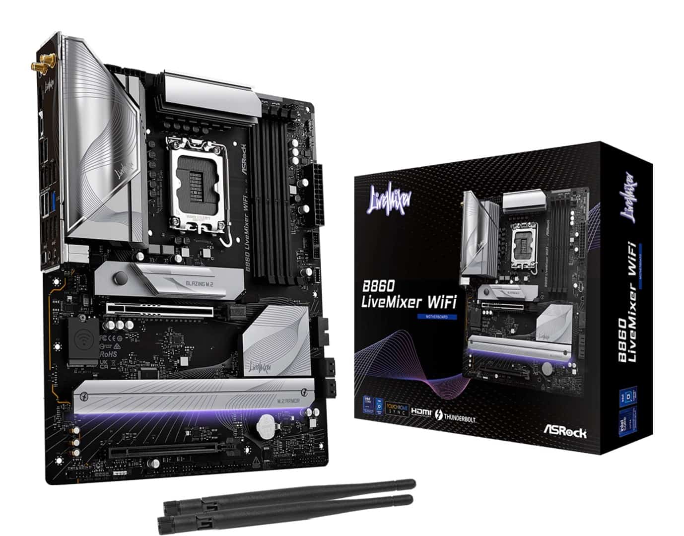 Płyta główna Asrock B860 LIVEMIXER WIFI Socket-1851