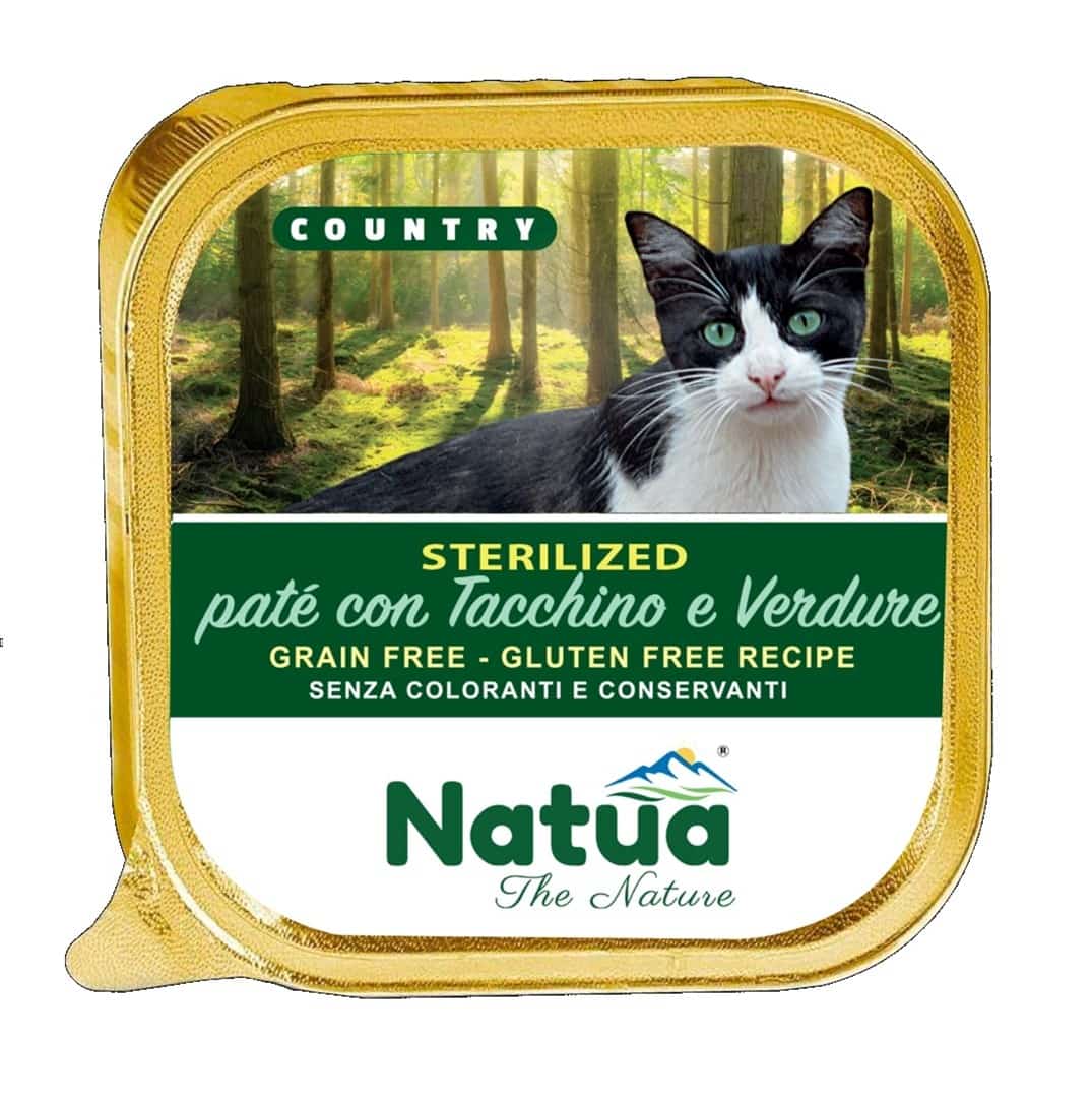 Natua Country Indyk z Warzywami 100g - Karma dla Kotów