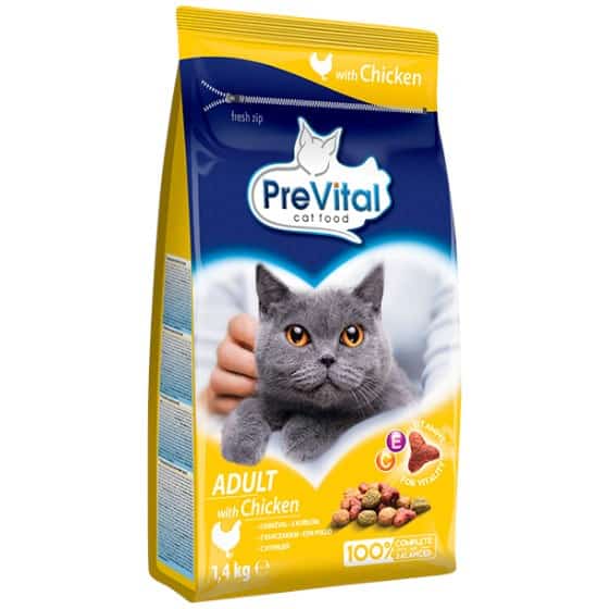 PREVITAL Z kurczakiem - 1,4kg dla dorosłych kotów
