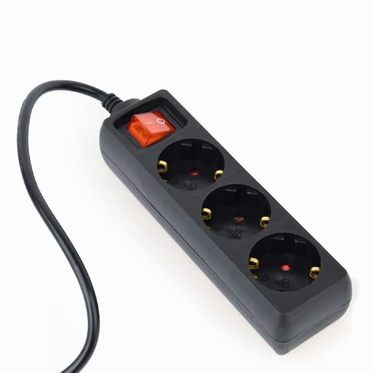 ENERGENIE Listwa Zasilająca 3x Schuko, 16A, 0.6m