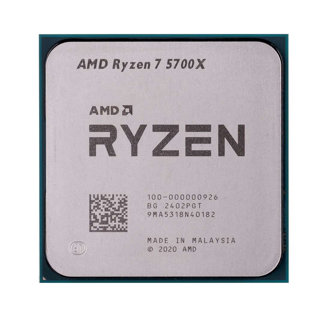 Procesor AMD Ryzen 7 5700X (8 rdzeni, 16 wątków, 3.8 GHz)