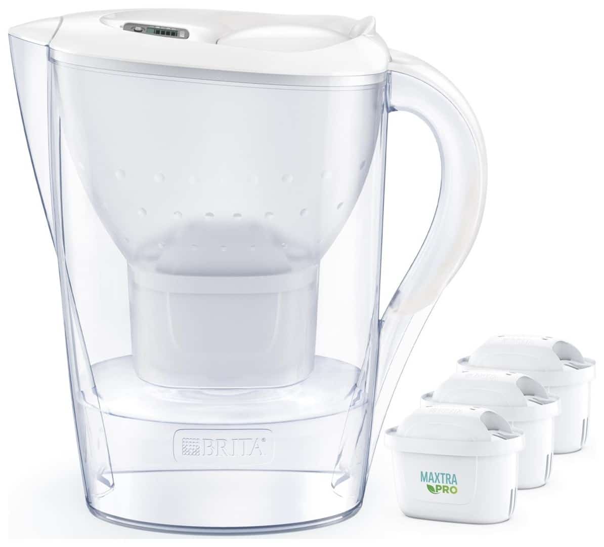 Dzbanek filtrujący Brita Marella+3 Maxtra Pro PP (biały, 2,4l)