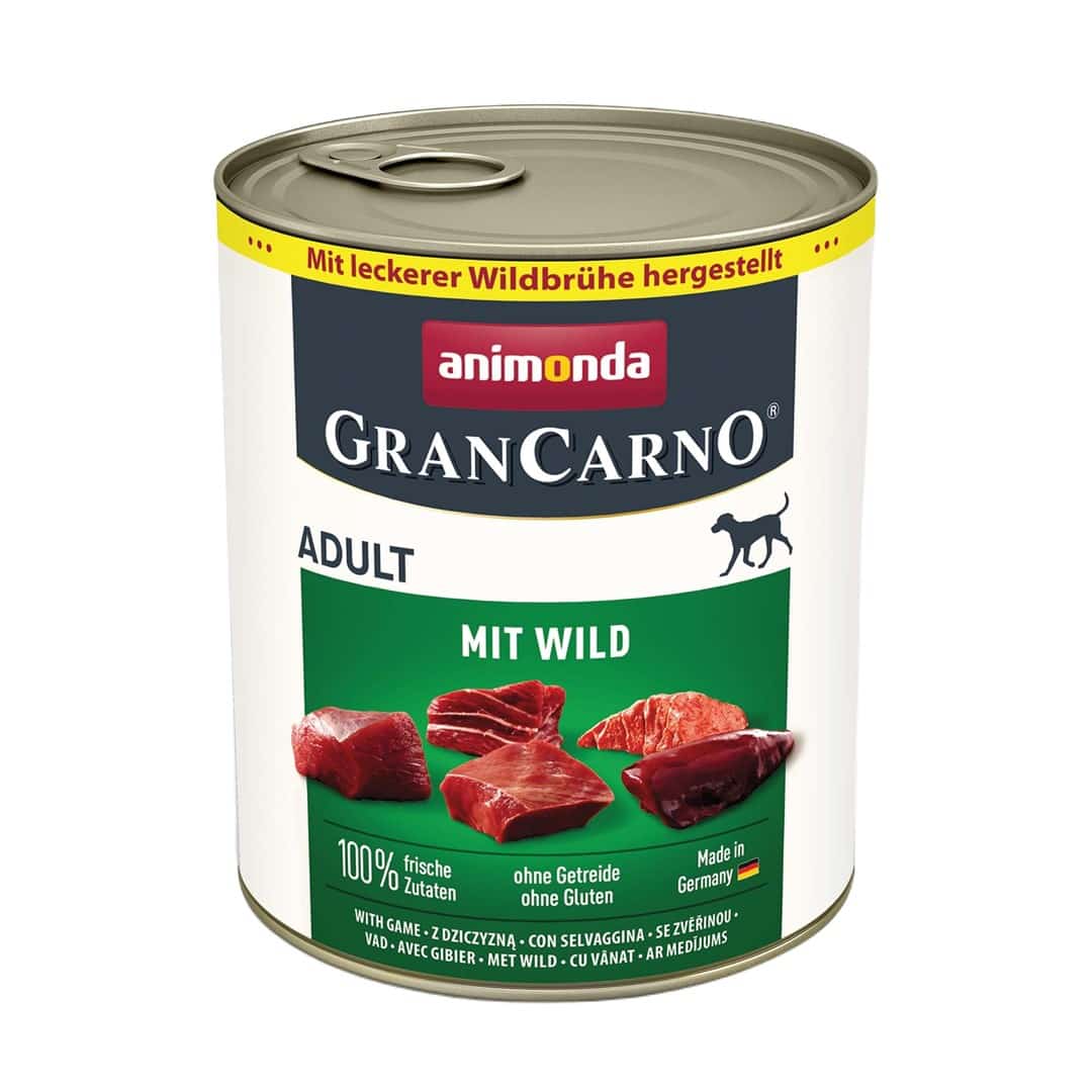 ANIMONDA GranCarno Adult z dziczyzną 800g