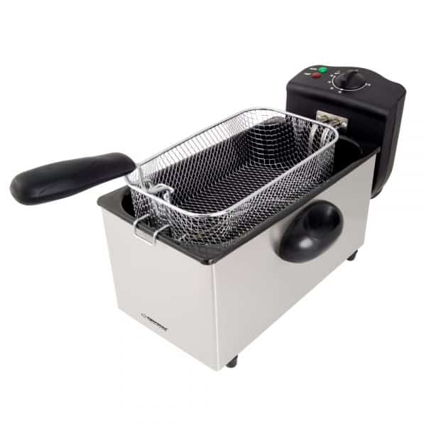Esperanza Frytkownica Falafel 3L EKG010 - 2200W, Biały/Czarny