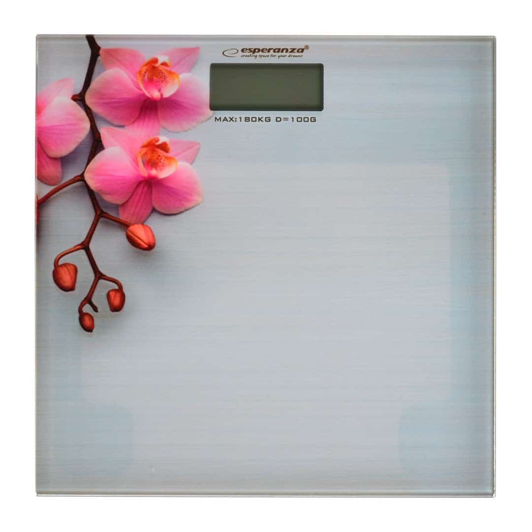 Waga łazienkowa Esperanza Orchid EBS010 (kolor szary)