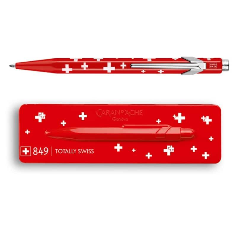 Caran d’Ache Długopis 849 Pop Line - Swiss Flag, Czerwony