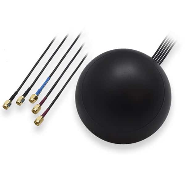COMBO MIMO Mobile/GNSS/WIFI ROOF SMA Ant 3m Czarny