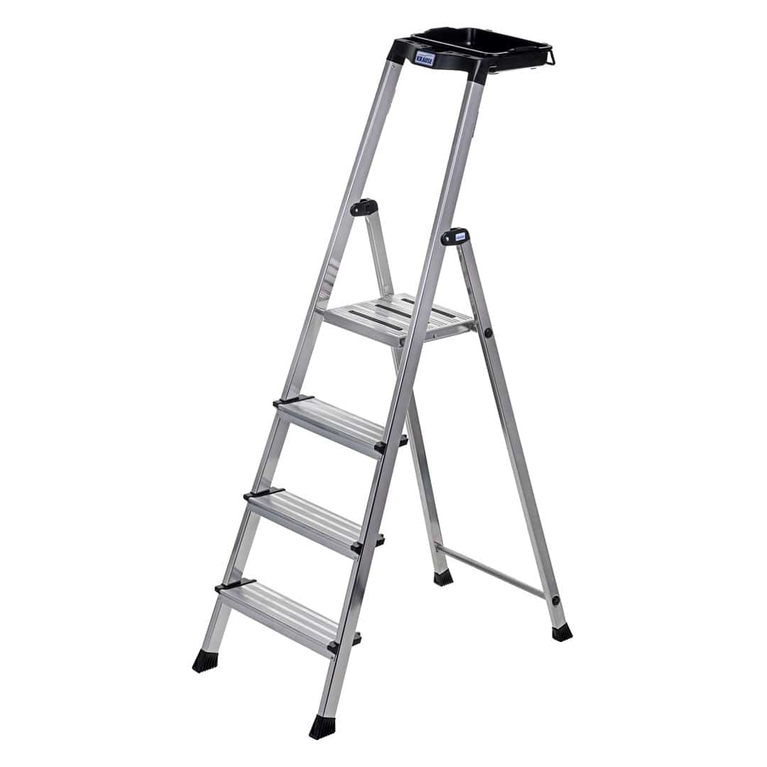 Drabina 4 stopniowa aluminiowa Krause Secury
