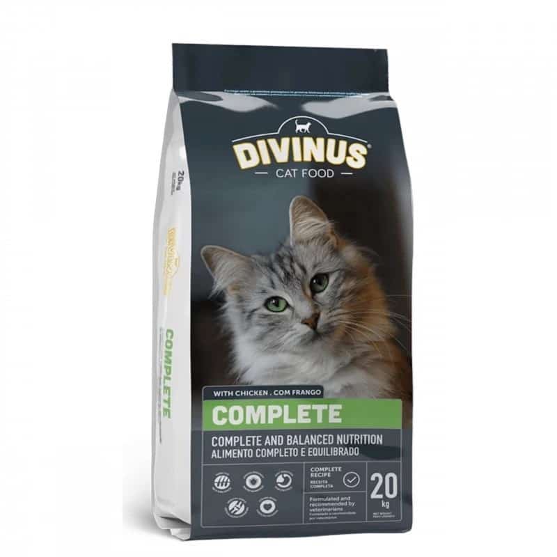 DIVINUS Cat Complete Sucha Karma 20 kg
