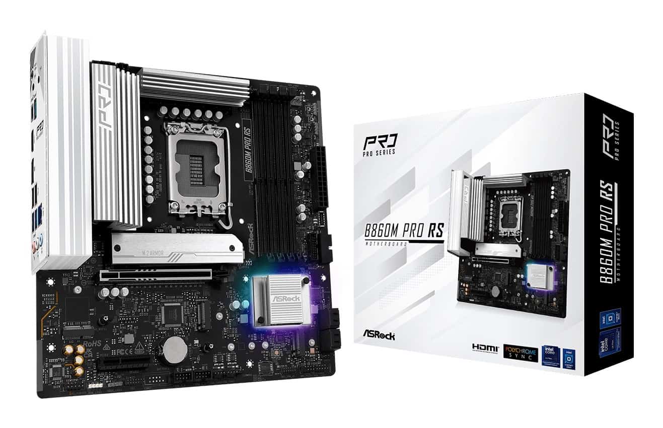 Płyta główna ASRock B860M Pro RS Socket 1851