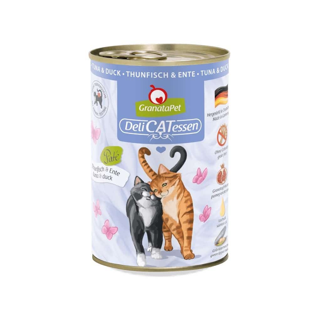 GranataPet DeliCatessen tuńczyk i kaczka 400g