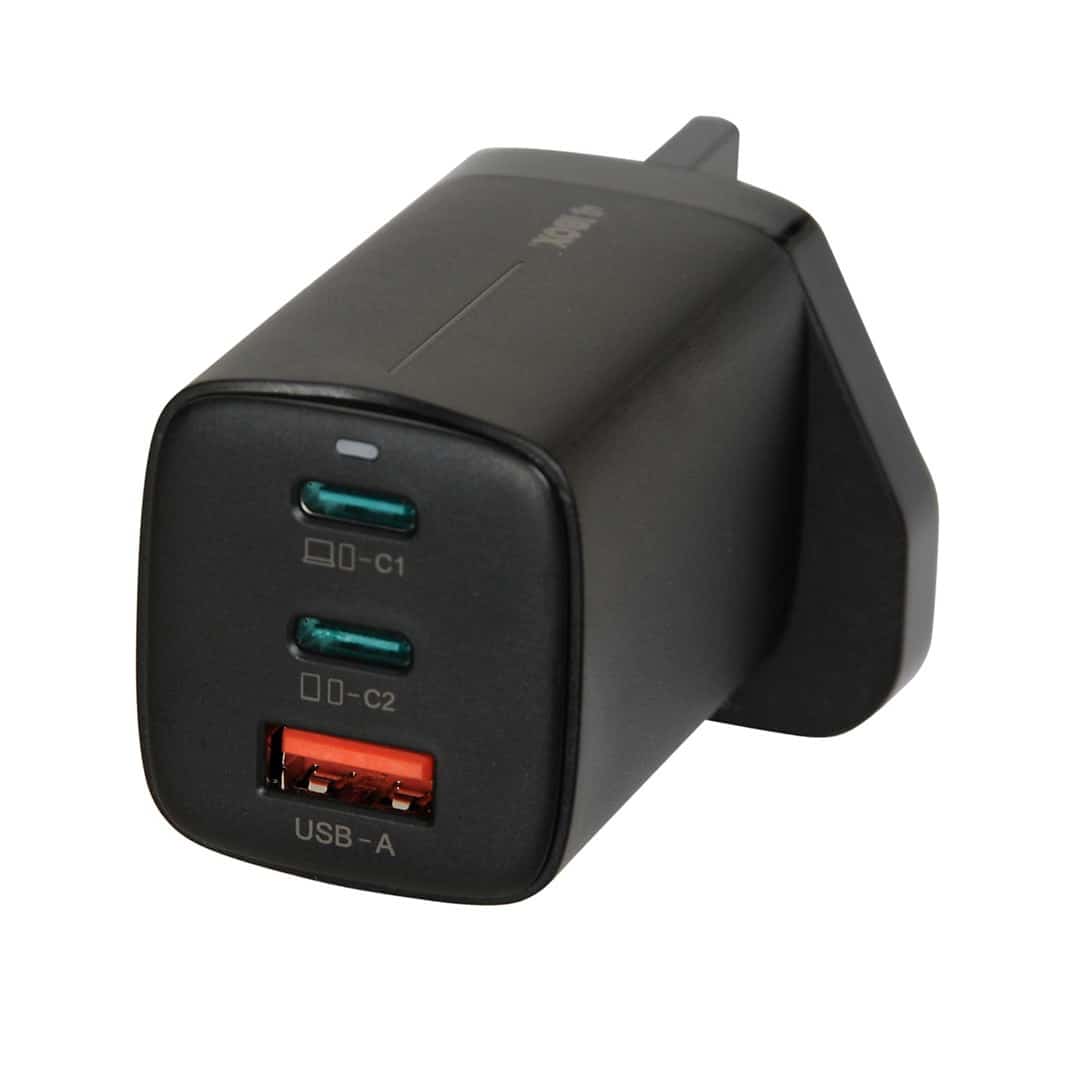 ŁADOWARKA SIECIOWA I-BOX C-65 PD65W, CZARNA