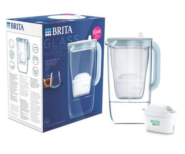 Dzbanek filtrujący Brita Glass MX Pro Pure (szklany) - 2,5 l
