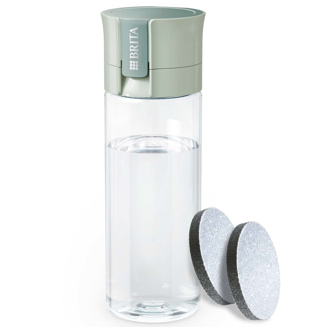 Butelka filtrująca Brita Vital pastelowa zieleń 600 ml 2 filtry