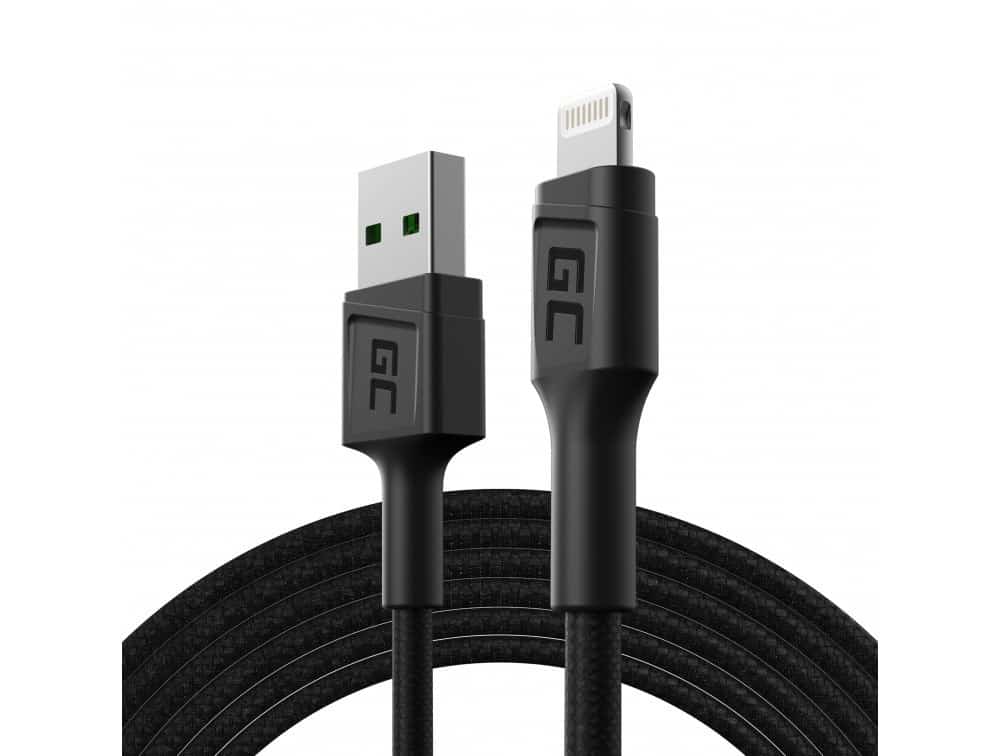 GREEN CELL KABGC18 GC POWERSTREAM USB-A - LIGHTNING 200CM