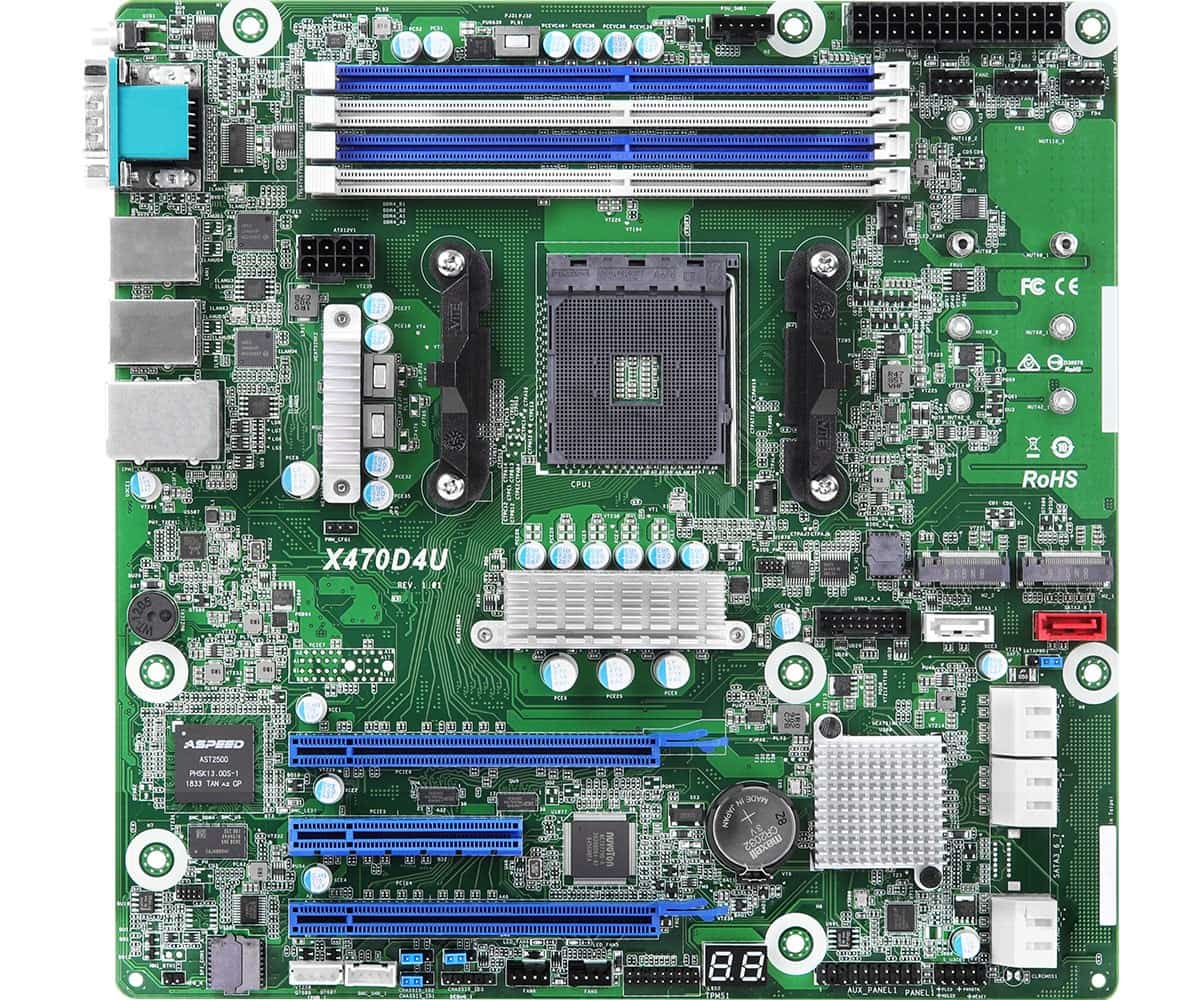 Płyta główna ASRock X470D4U Socket AM4