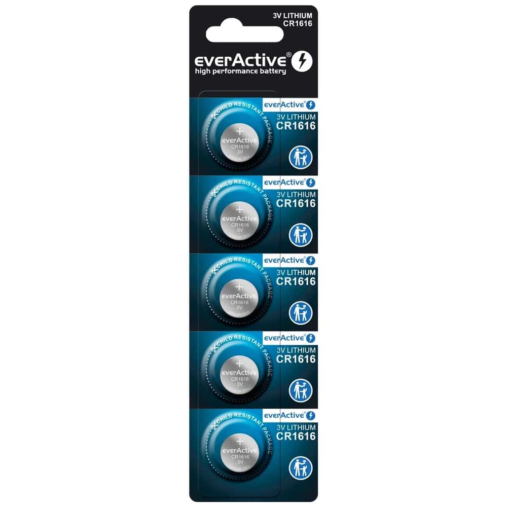EVERACTIVE BATERIA LITOWA CR1616 5 SZT.