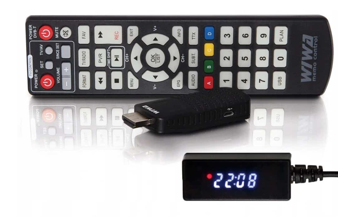 WIWA TUNER DVB-T/T2 H.265 MINI LED Cyfrowy