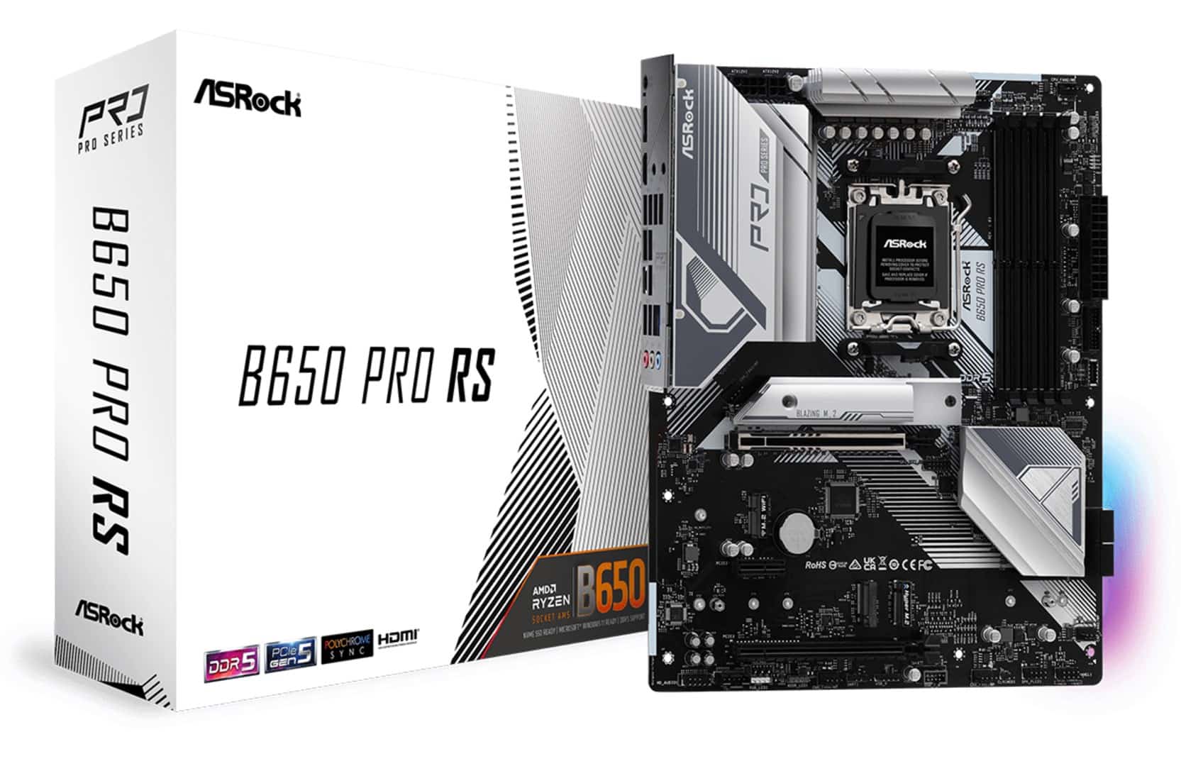 Płyta główna Asrock B650 PRO RS Socket AM5