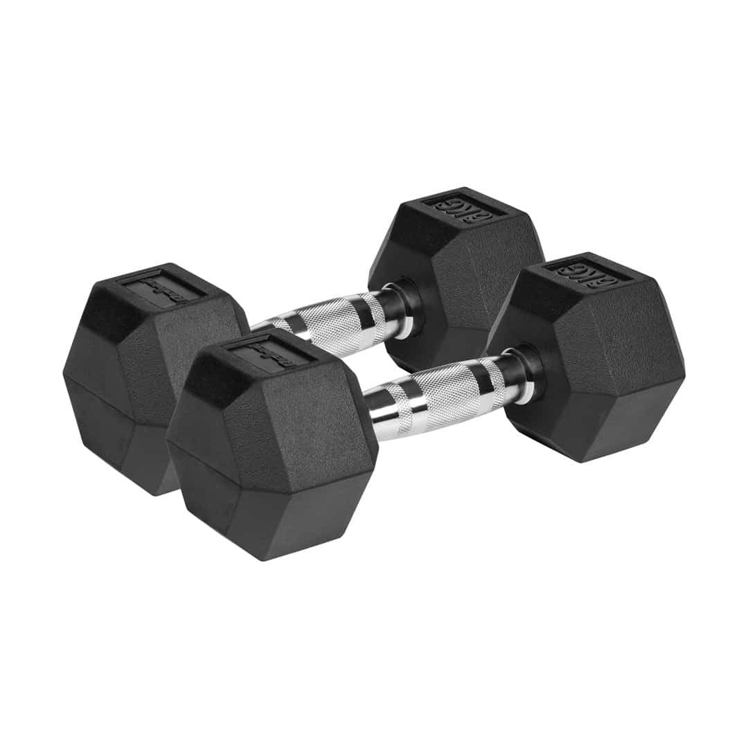 REBEL ACTIVE HANTLE ŻELIWNE GUMOWANE HEX 2X6KG