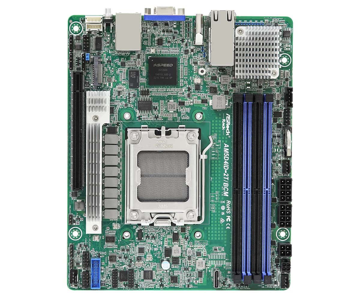 Płyta główna ASRock AM5D4ID-2T/BCM dla AMD Ryzen 7000