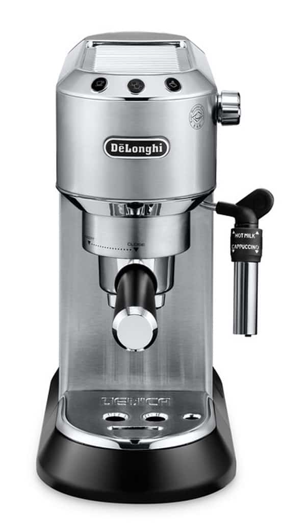 Ekspres kolbowy DeLonghi Dedica Style EC 685.M (1350W, srebrny)