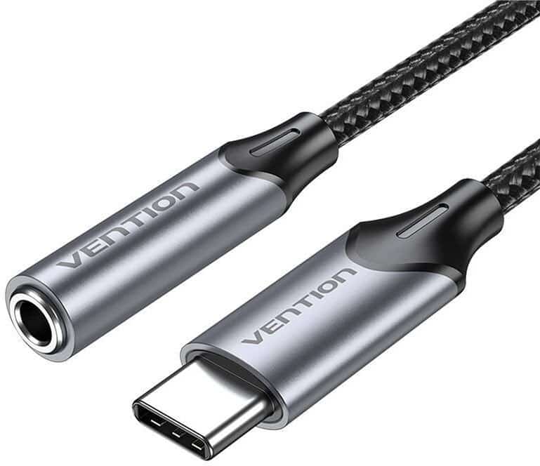 Przejściówka audio Vention USB-C do 3,5mm 1m