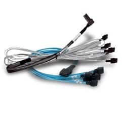 Broadcom Cable x8 8654 do 2xU.2 Direct 1M