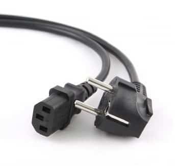 Kabel GEMBIRD PC-186-VDE-10M, 10m, czarny