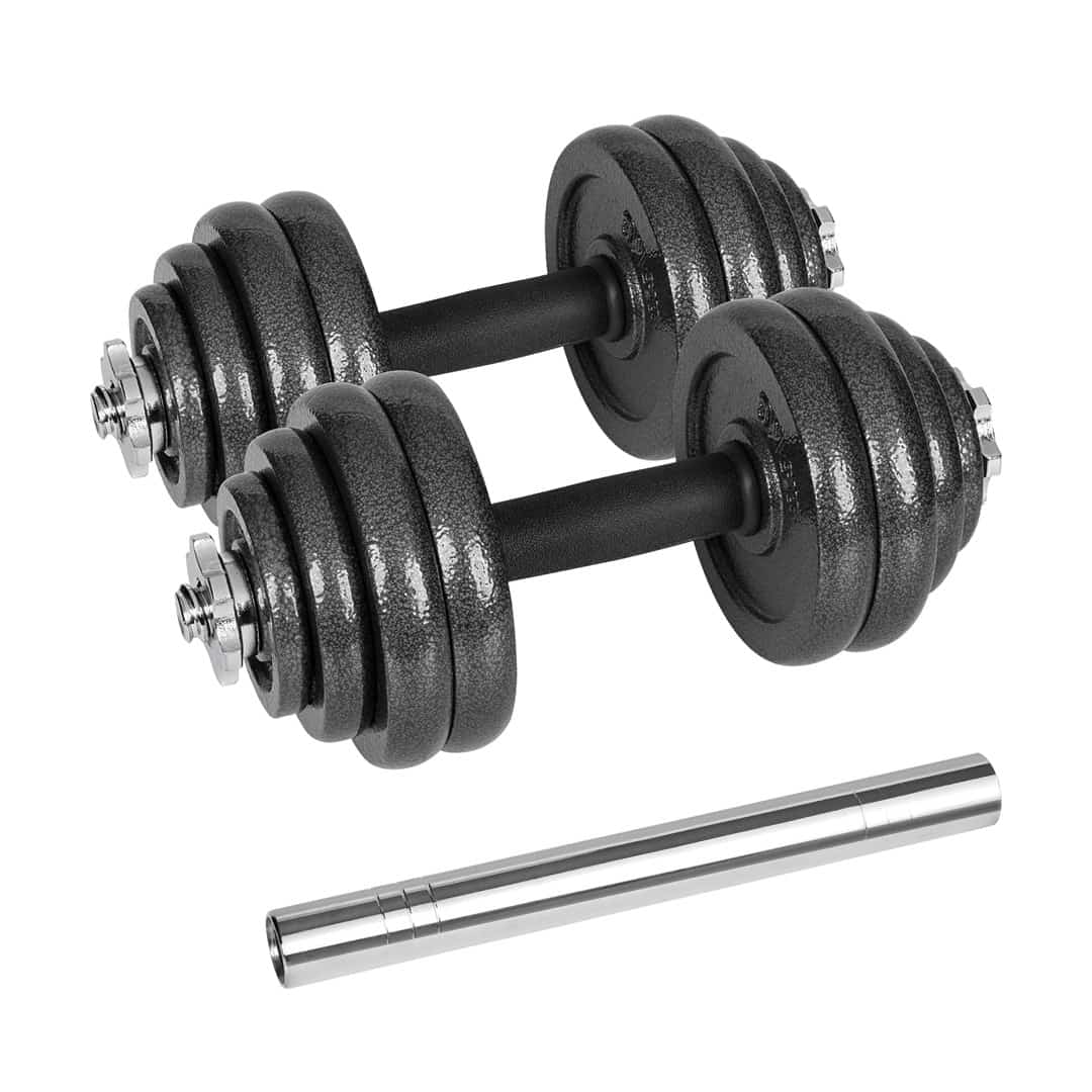 REBEL ACTIVE Hantle Regulowane, 30 kg w Walizce
