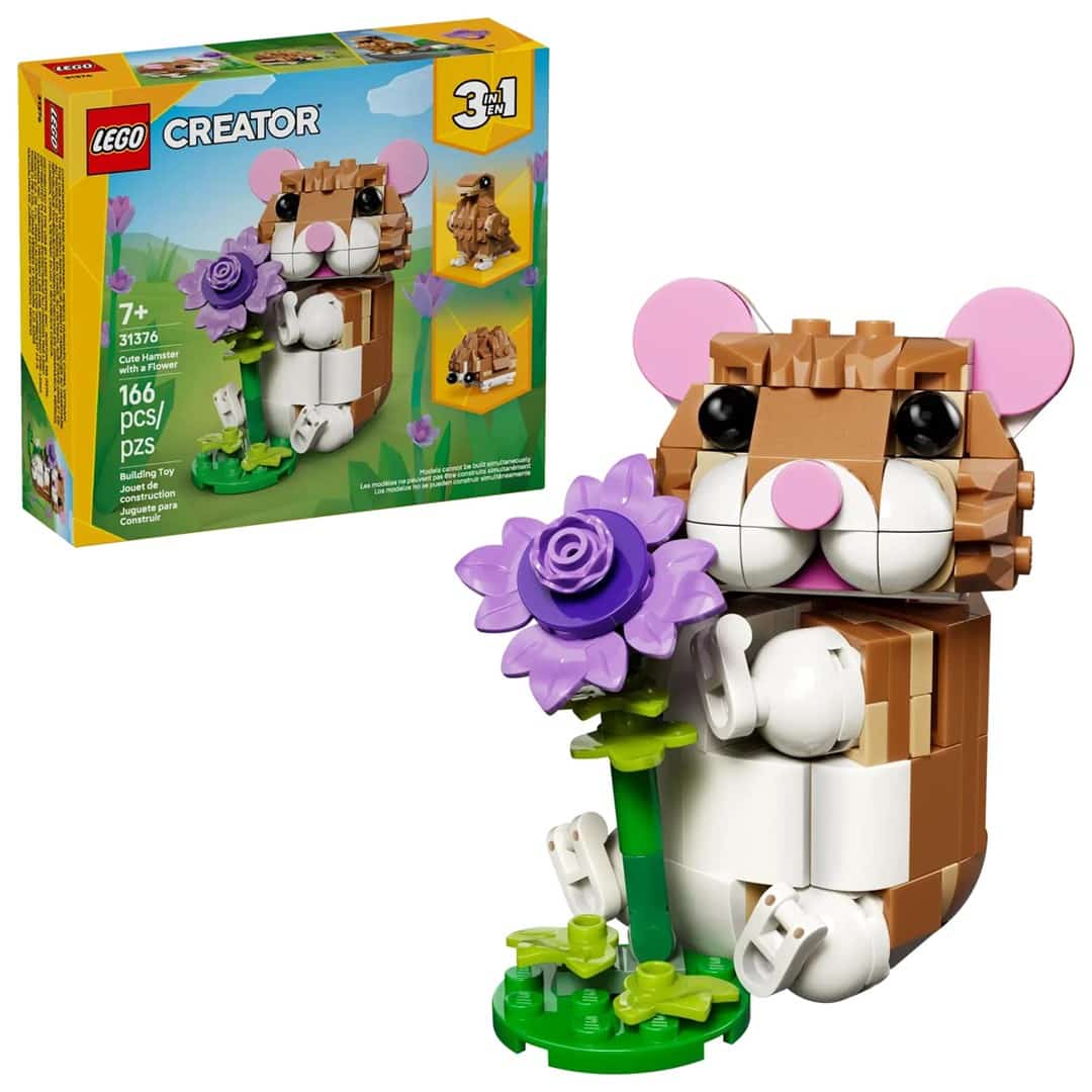 LEGO Creator 31376 Uroczy chomik z kwiatkiem
