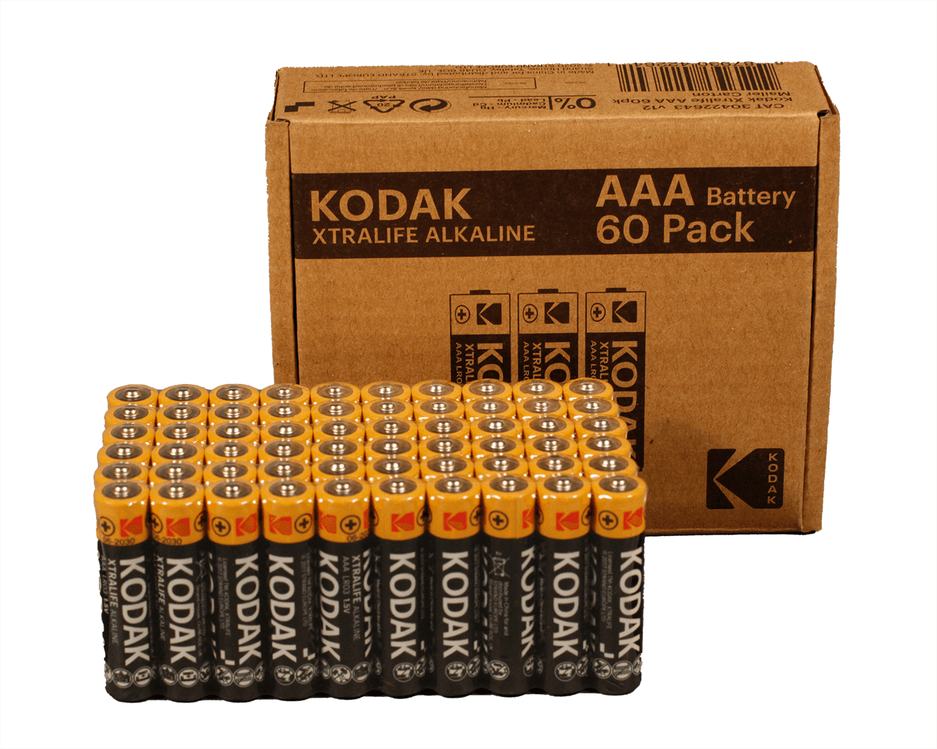 KODAK BATERIE ALKALICZNE XTRALIFE AAA 60 Szt