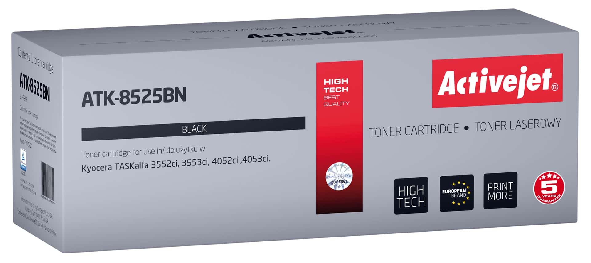 Activejet ATK-8525BN Toner Zamiennik Kyocera