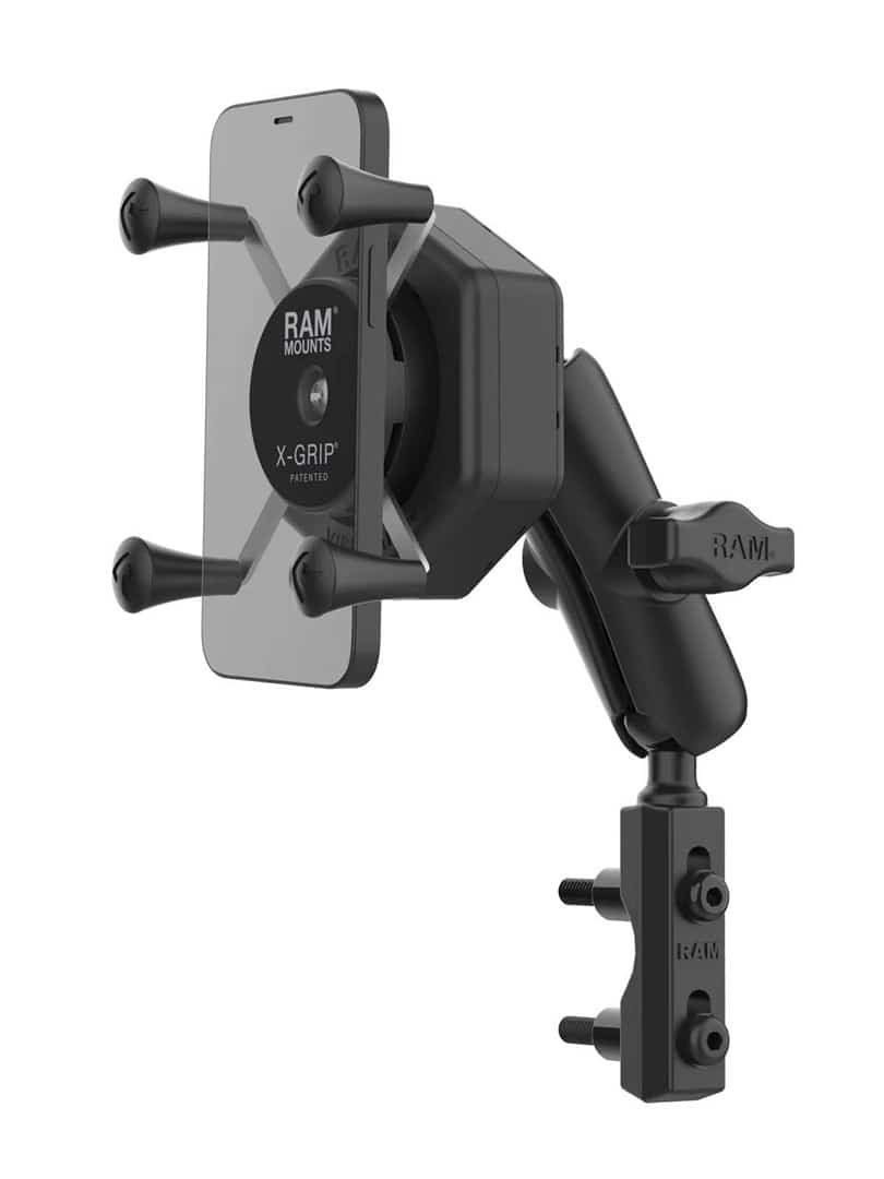 Uchwyt RAM® X-Grip® z Vibe-Safe™ i podstawą na zbiornik