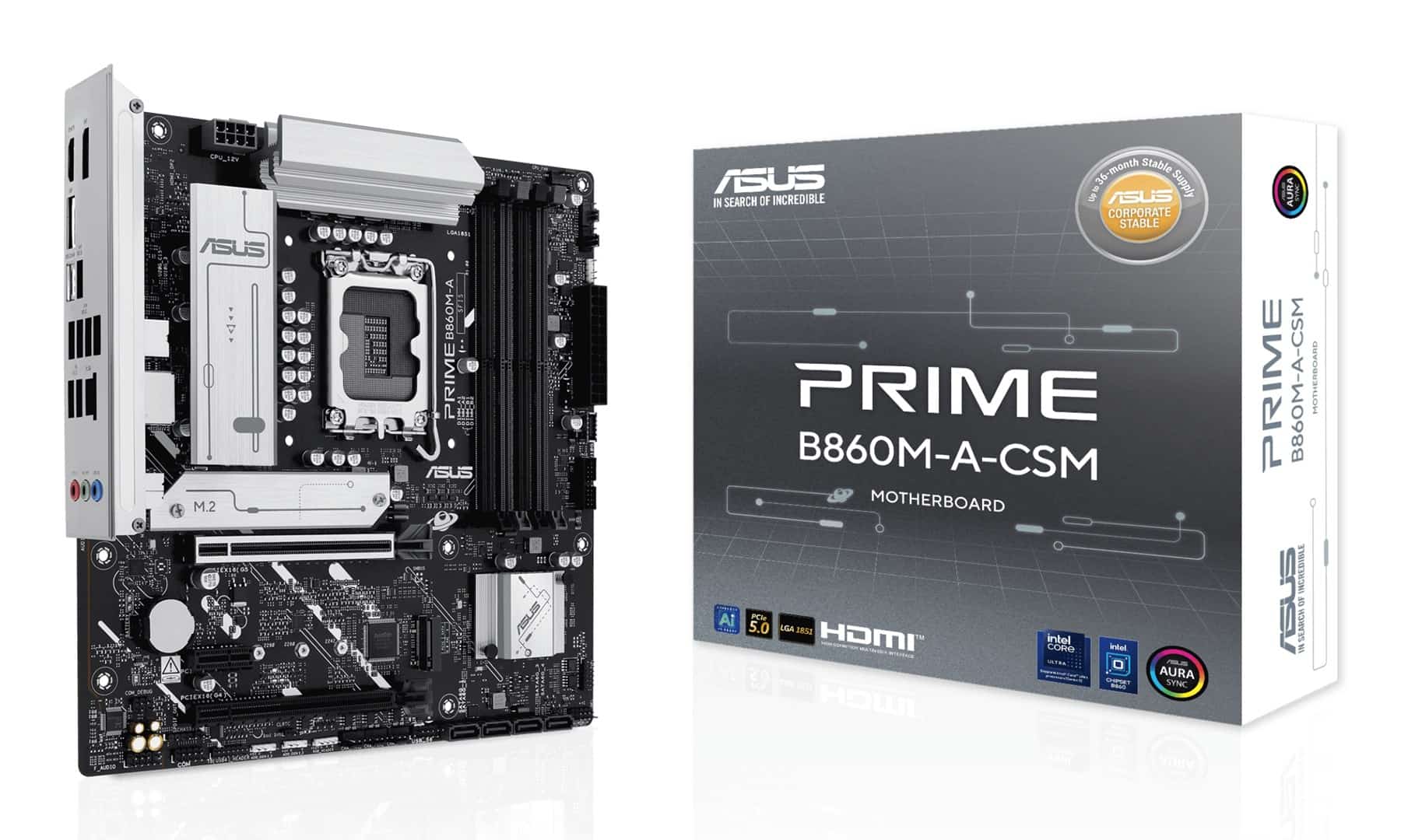 Płyta główna ASUS PRIME B860M-A-CSM Socket 1851