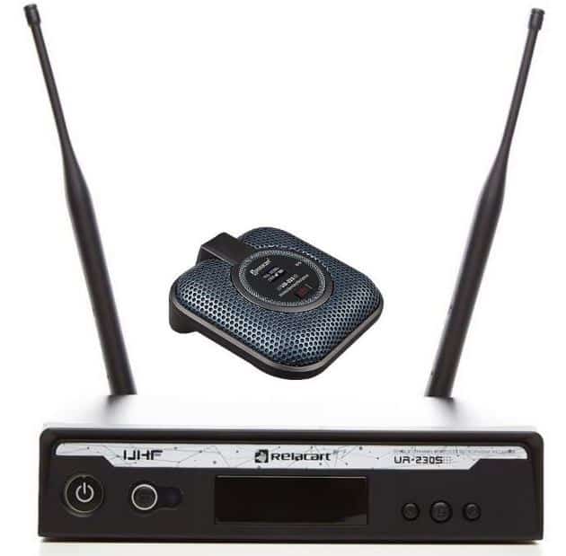 RELACART UR-230S UB-222 Zestaw Mikrofonu Bezprzewodowego