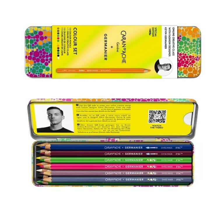 CARAN D'ACHE Kredki Germanier, 13 unikatowych kredek