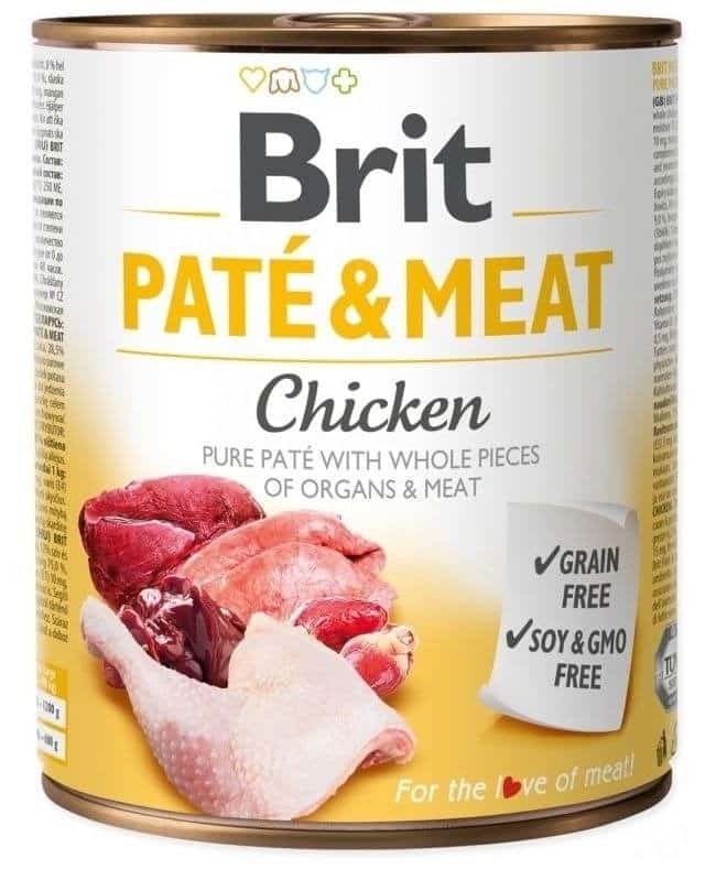 BRIT Patę & Meat z Kurczakiem - 800 g