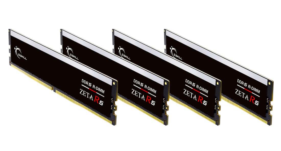 G.SKILL ZETA R5 DDR5 ECC 4X48GB 6000MHz